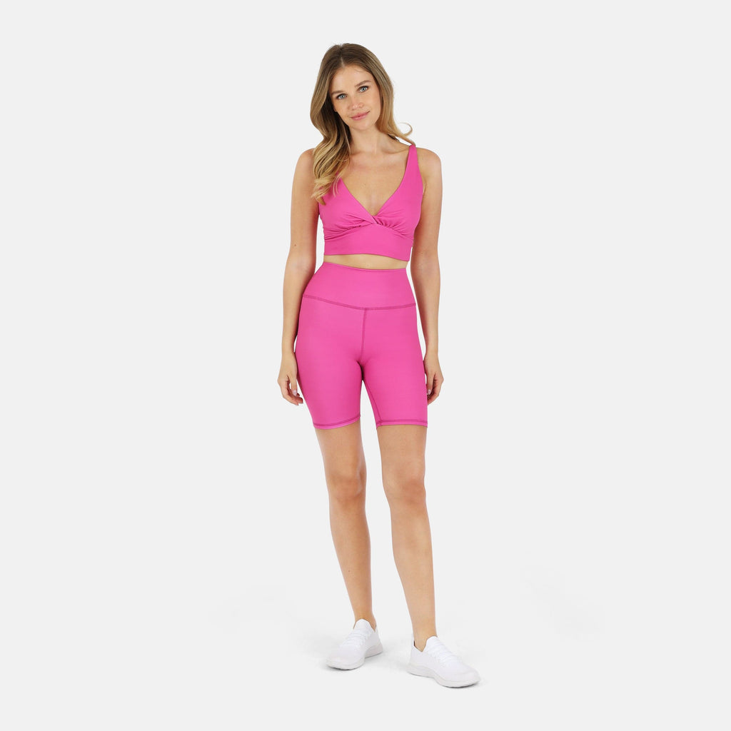 Ada Organic Cotton Twist Around Sports Bra