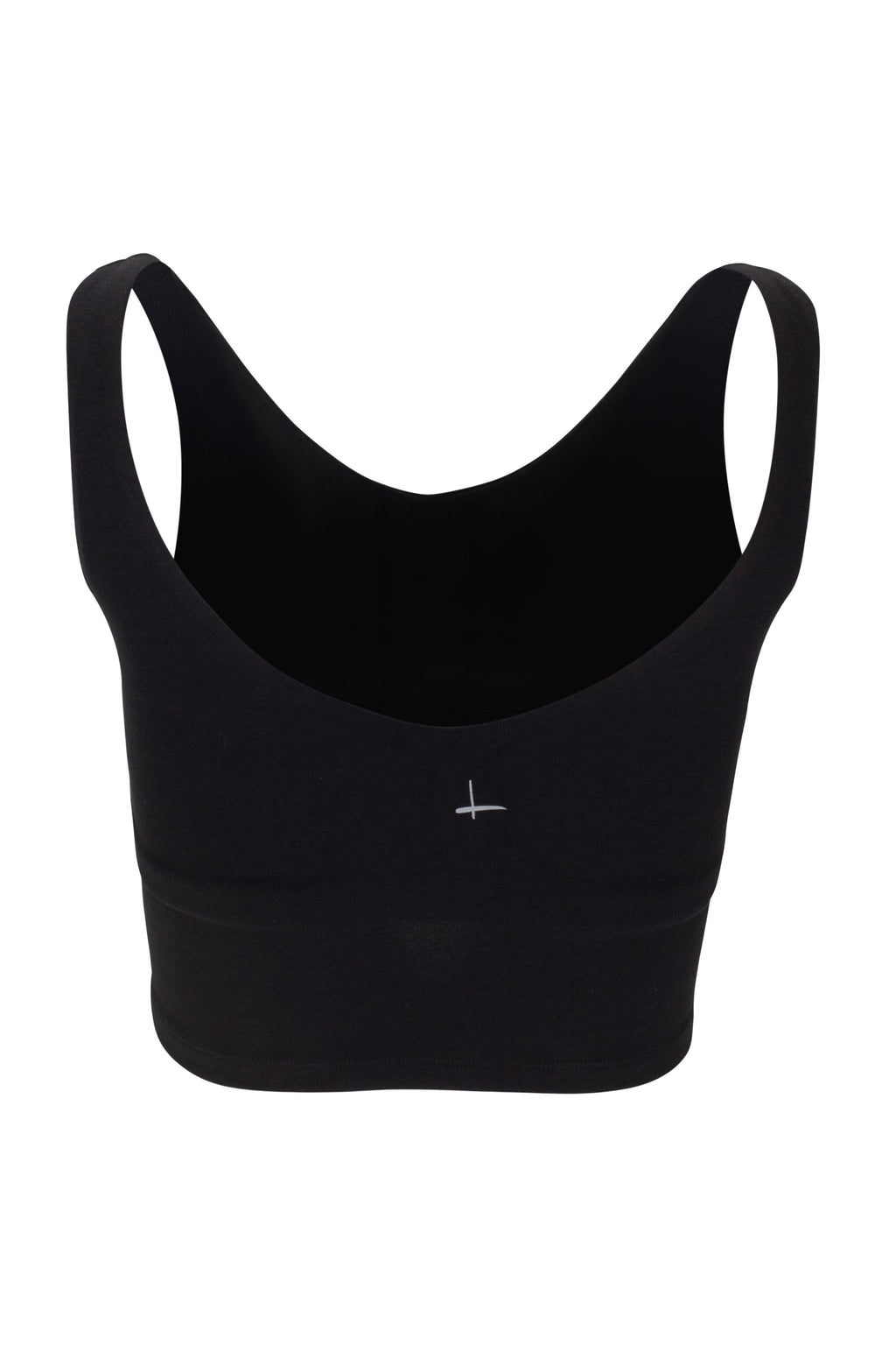 V Neck Organic Cotton Crop Tank