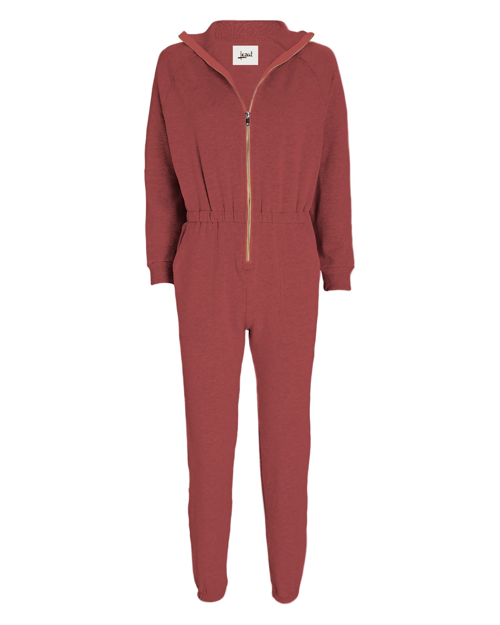 Restore Soft Terry Jumpsuit - Marsala