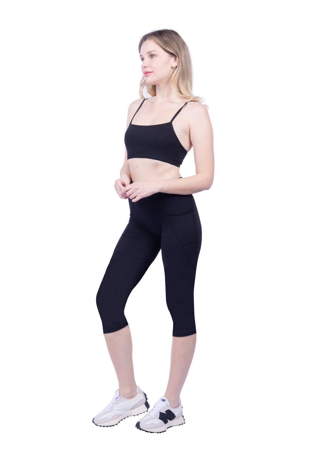 Mae Organic Cotton High Waisted Capri Legging