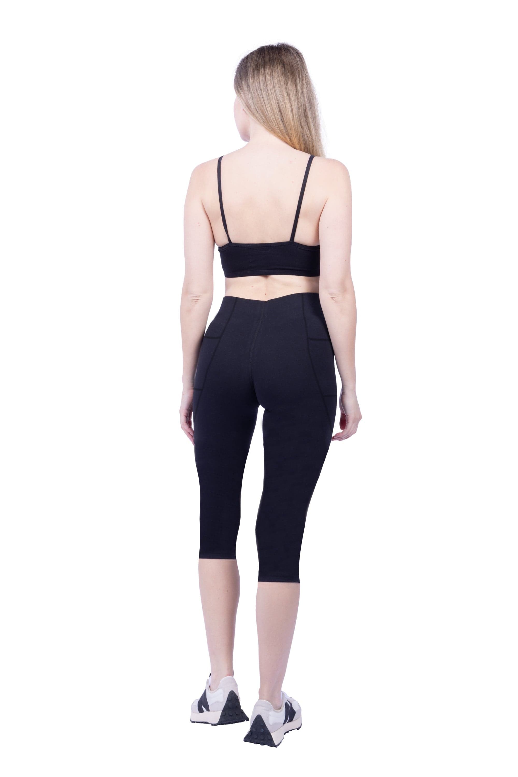 Mae Organic Cotton High Waisted Capri Legging