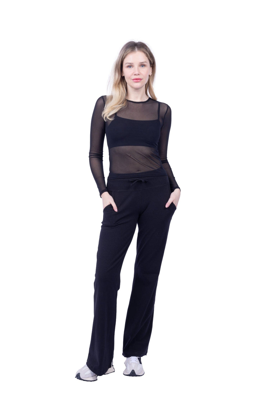 Taylor Organic Cotton Wide Leg Pocketed Pant