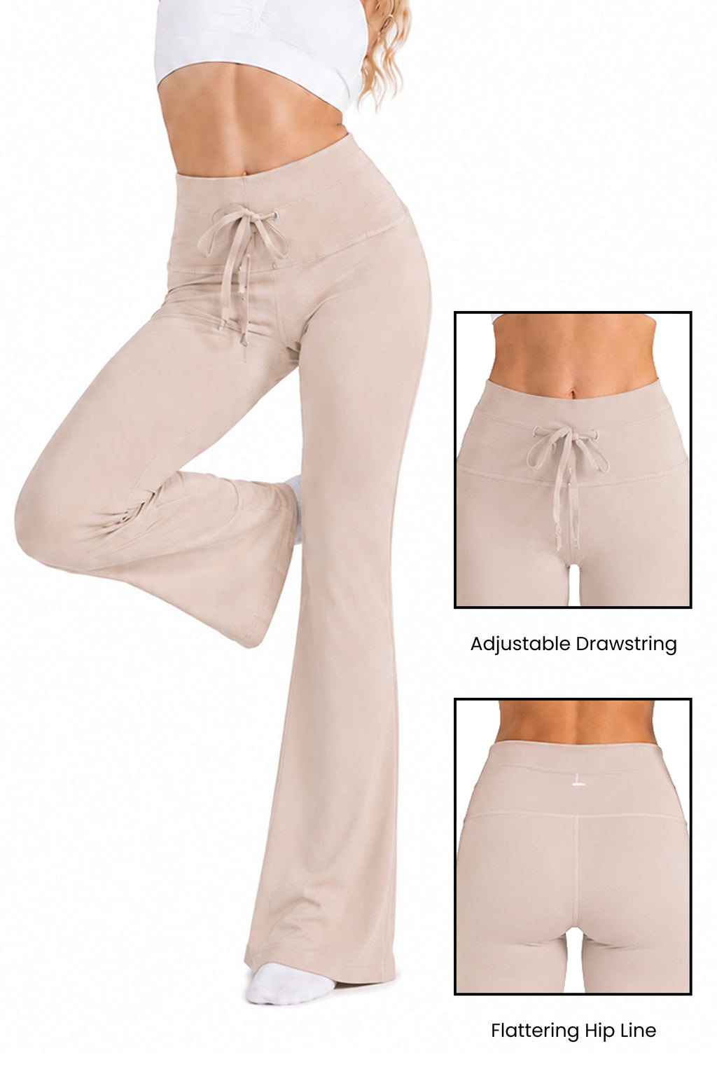 Taylor Organic Cotton Wide Leg Pocketed Pant