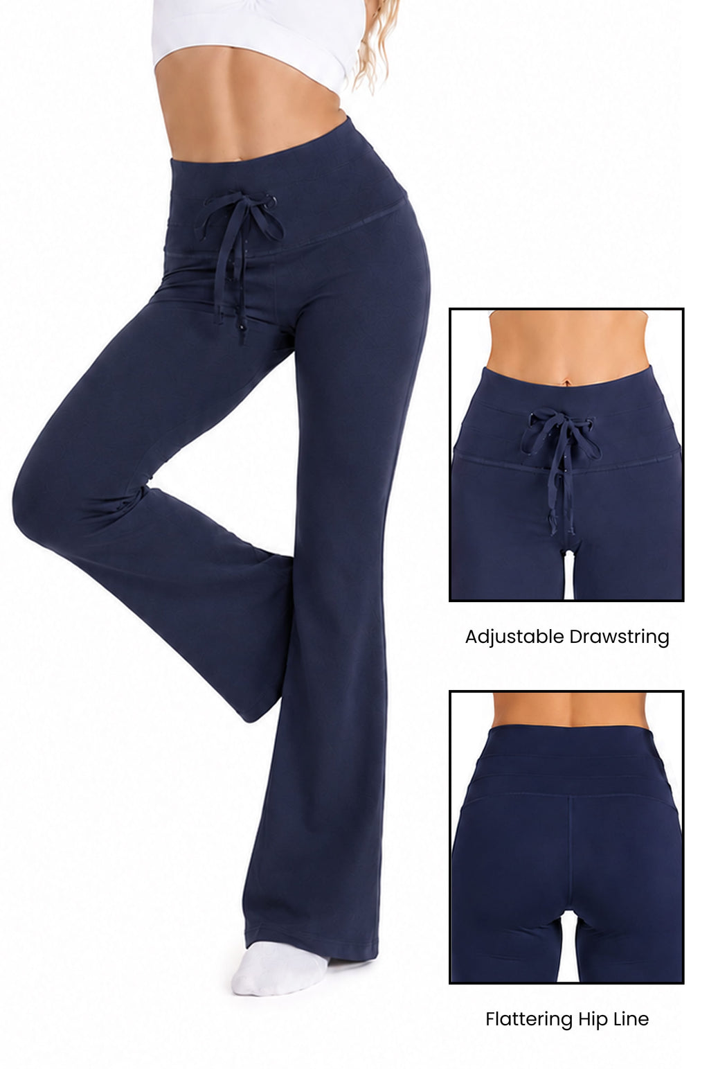Taylor Organic Cotton Wide Leg Pocketed Pant