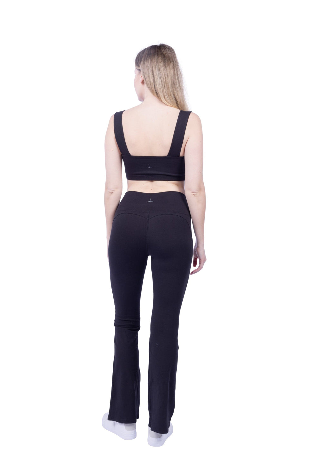 Square Neck Organic Cotton Sports Bra