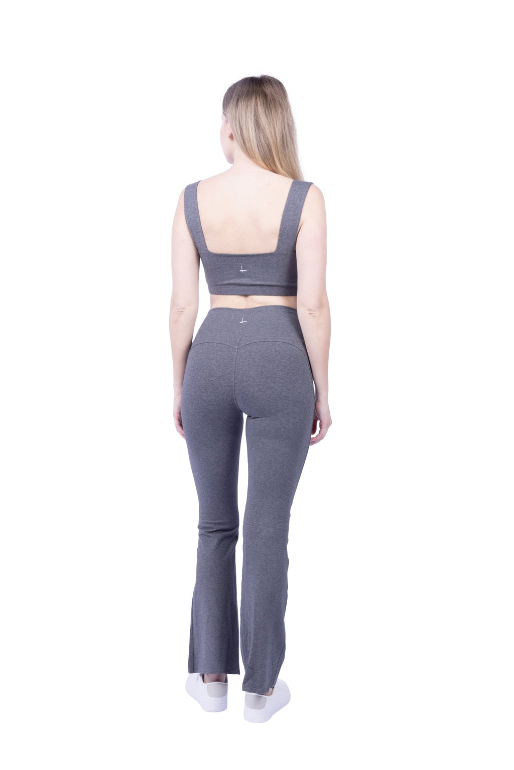Square Neck Organic Cotton Sports Bra