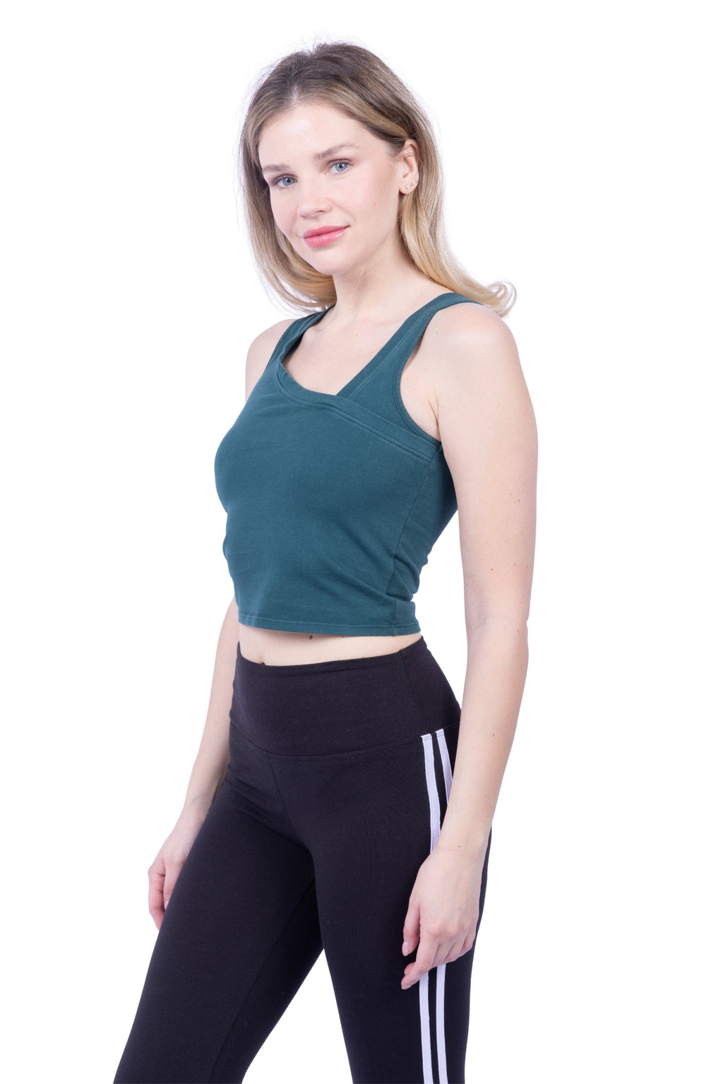 Eden Asymmetrical Organic Cotton Tank