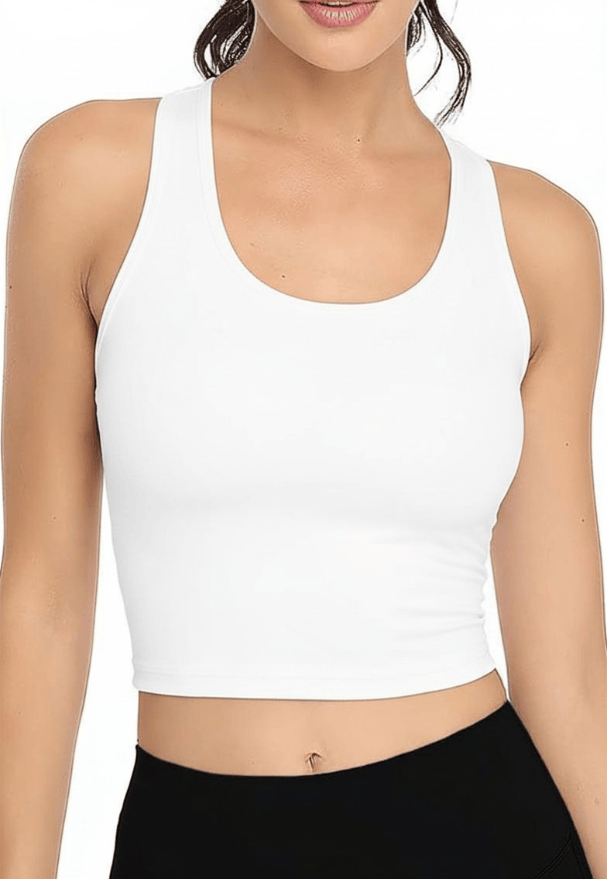 Elsa Organic Cotton Racerback Tank