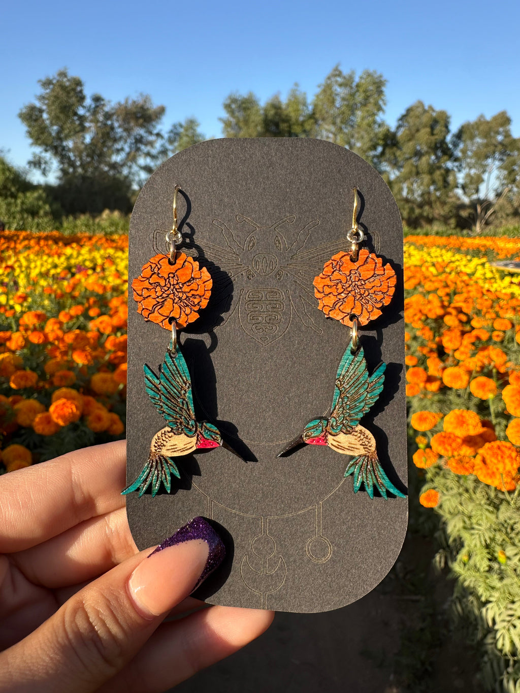 Cempasúchil Dreams Earrings ✨