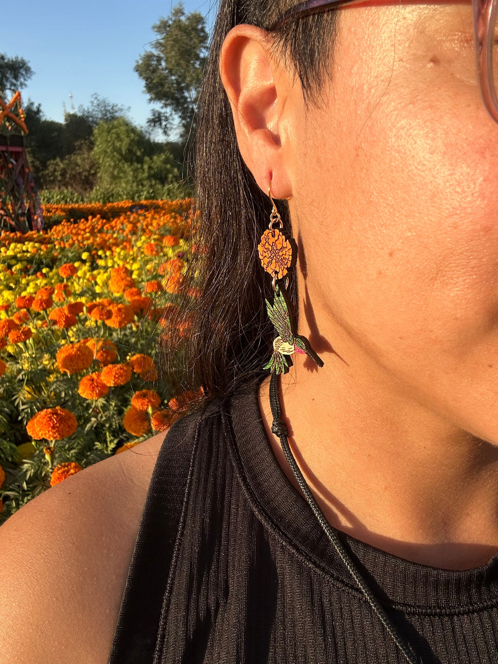 Cempasúchil Dreams Earrings ✨