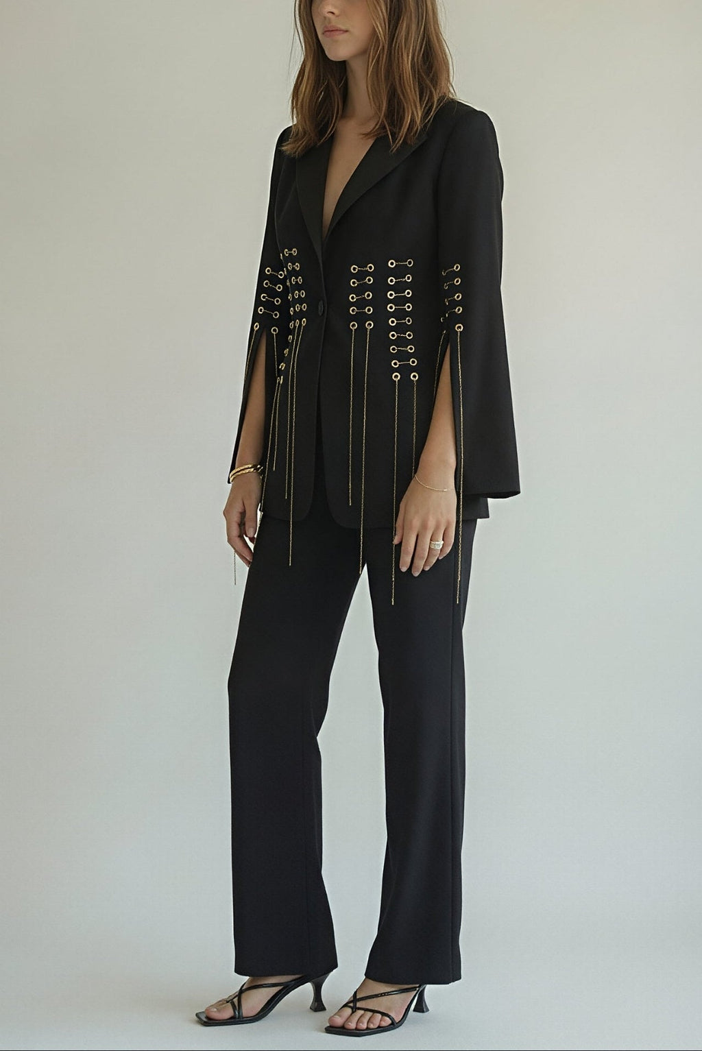 Mila Metal Blazer