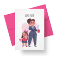 Mother’s Day Card – Súper Mamá (Professional Mom & Daughter)