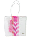 Peachy Pink Playera Tote