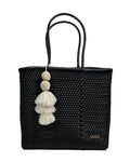 Solid Black Playera Tote