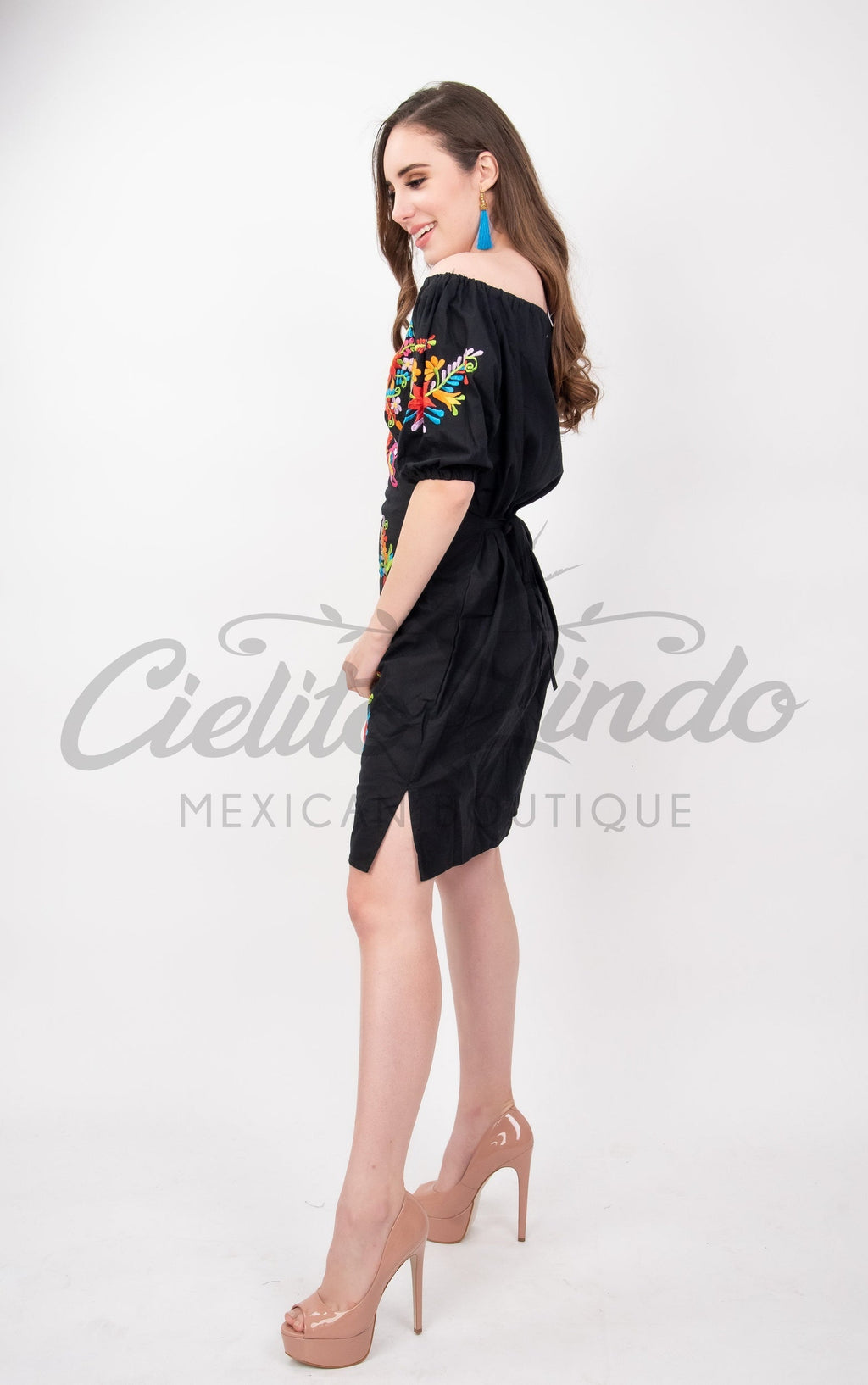 Tecali Embroidered Dress