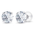 2.00 CTW AGI Certified Lab-Grown Diamond Stud Earrings  | G/VS | USA Handcrafted Fine Jewelry