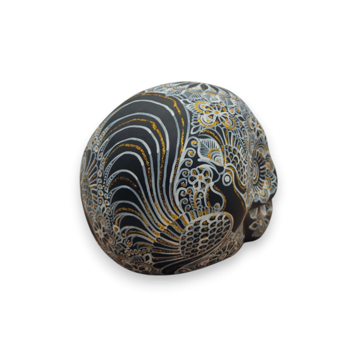 Talavera Calavera Skull | Hand-Painted Ceramic Decor