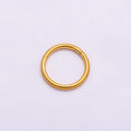 Titanium 10mm Minimalist Round Single Septum Cartilage Piercing Clicker | Findings-00325