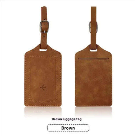 Leather Luggage Tag